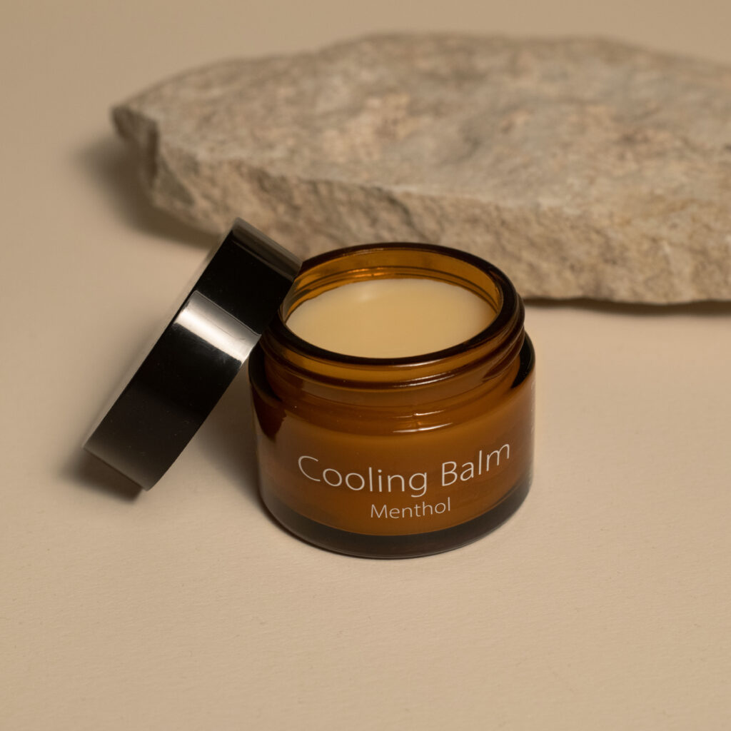 Cooling Balm Menthol Chladivý balzám Mentol Cannor, chladivé konopné mazání