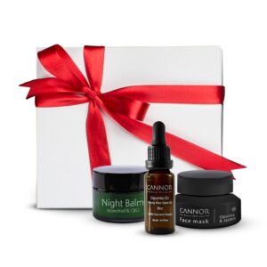 Dárková sada “Nestárnoucí krása” Cannor, dárky Praha, přírodní kosmetika Praha