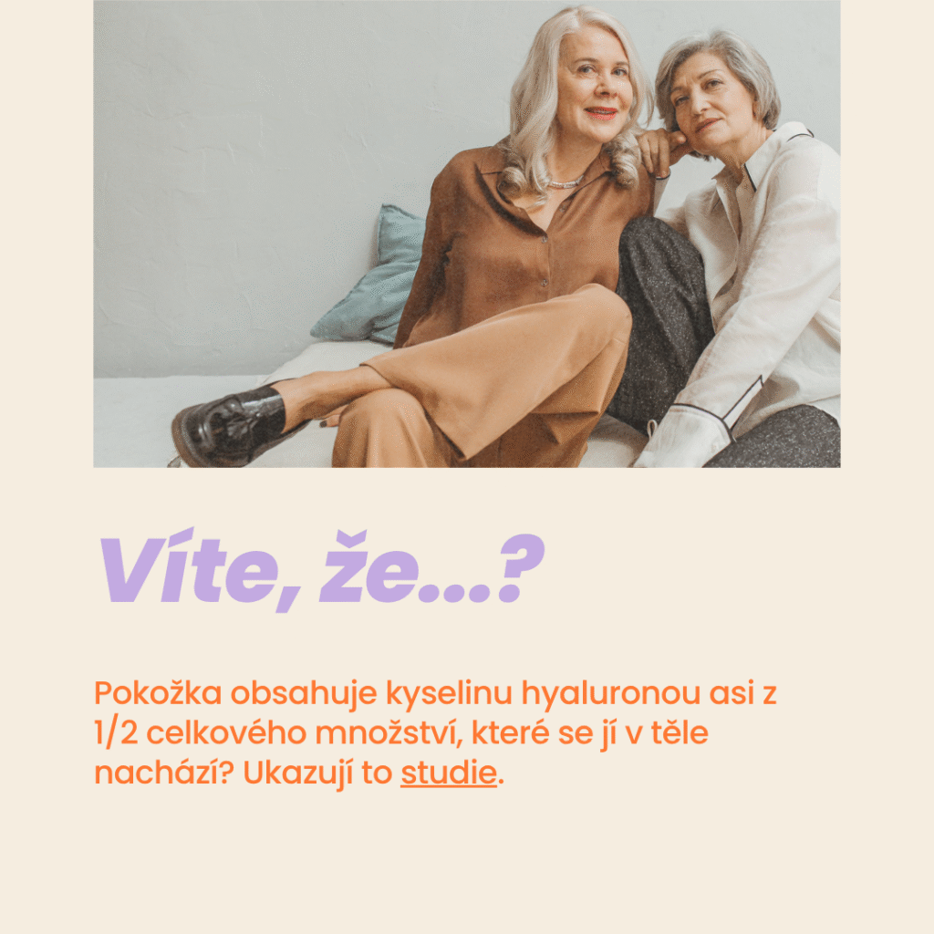 Na pevné kosti i vysychání sliznic. Kyselina hyaluronová ženám pomůže v menopauze