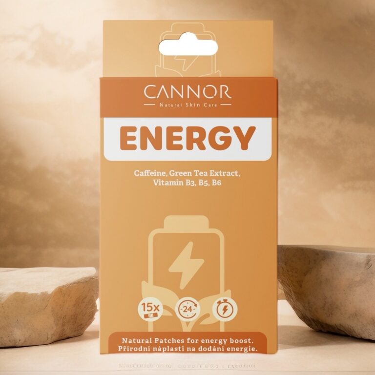 Energy, náplasti na energii, náplast na energii, přírodní náplasti Cannor, bylinné náplasti Praha, kofein, zelený čaj, vitamíny