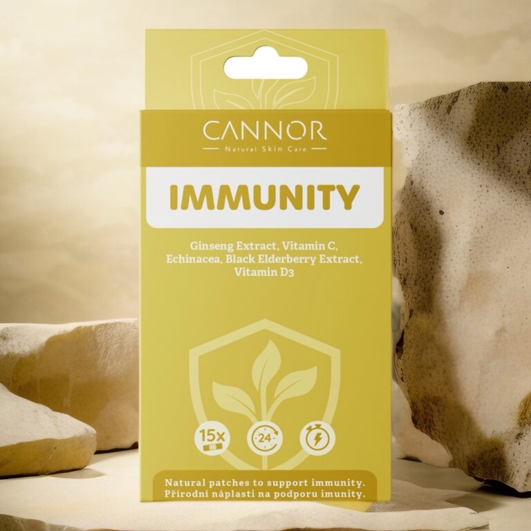 Immunity, náplast na imunitu, Imunita, přírodní náplasti Cannor, náplasti Praha, bylinné náplasti, Cannor