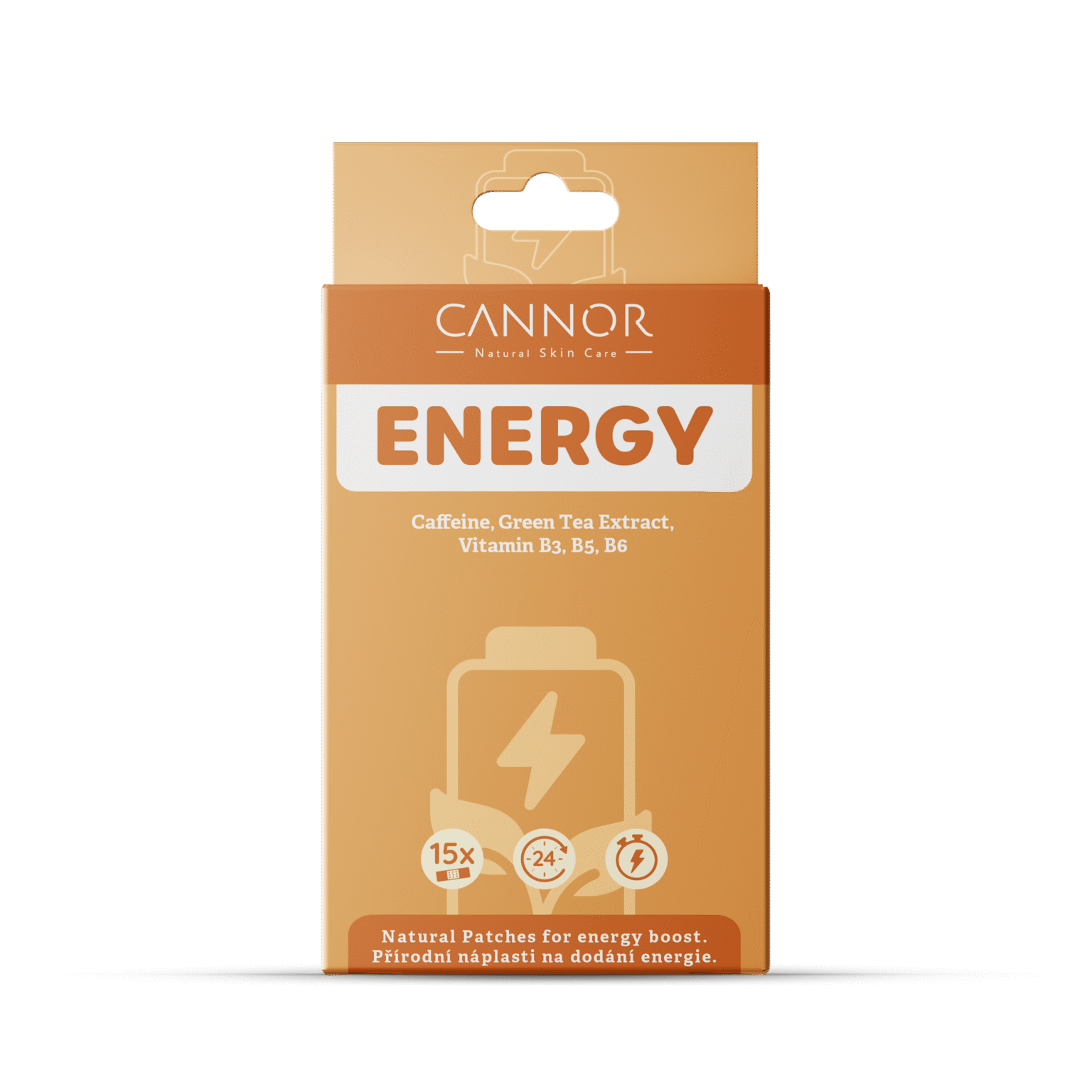 Energy, náplasti na energii, náplast na energii, přírodní náplasti Cannor, bylinné náplasti Praha, kofein, zelený čaj, vitamíny, co na únavu, únava