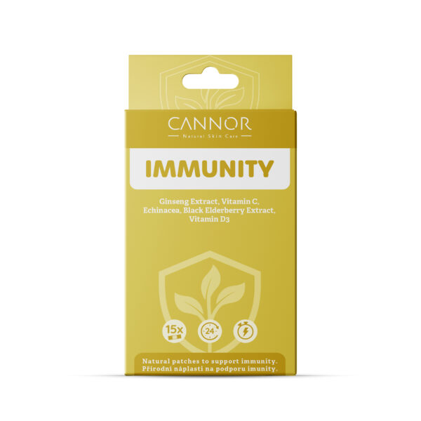Immunity, náplast na imunitu, Imunita, přírodní náplasti Cannor, náplasti Praha, bylinné náplasti, Cannor