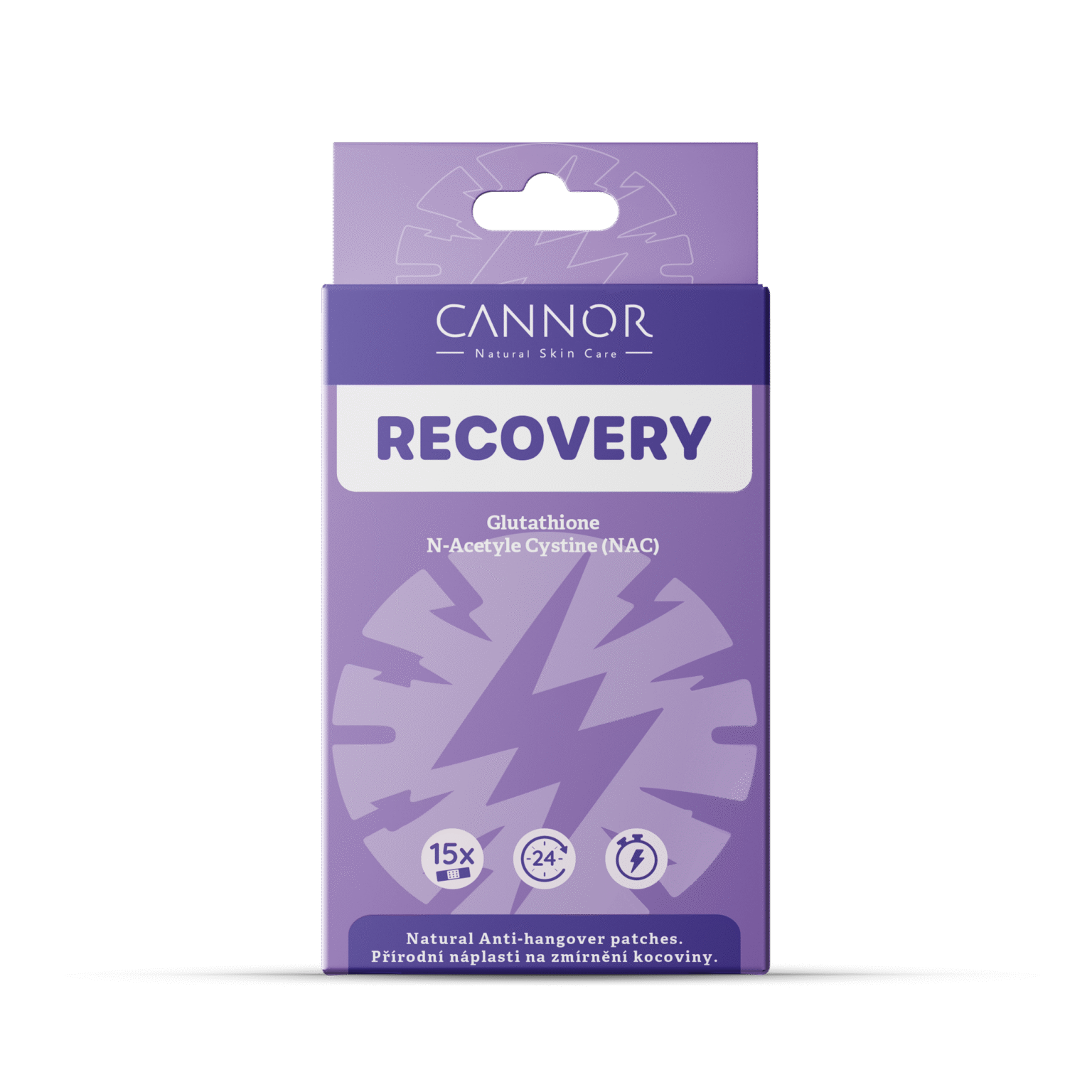 Recovery, kocovina, náplasti na kocovinu, glutathione, NAC, přírodní náplasti Praha, bylinné náplasti Cannor