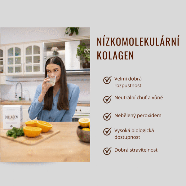 Kolagen na pleť, kolagen na klouby, nízkomolekulární kolagen, kolagen drink, Kolagen Praha Cannor