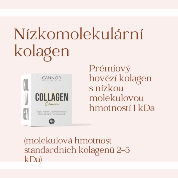 Kolagen na pleť, kolagen na klouby, nízkomolekulární kolagen, kolagen drink, Kolagen Praha Cannor