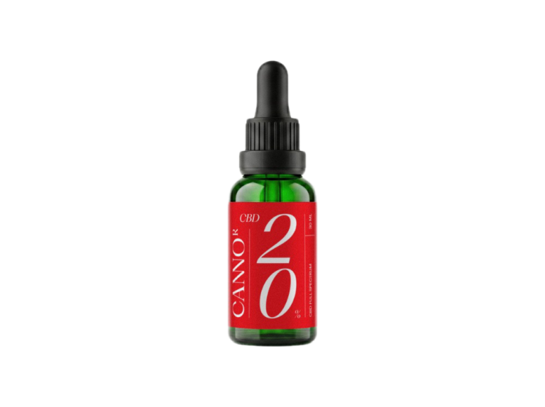 CBD Konopný olej celospektrální 20% – Nová inovativní receptura (30 ml)